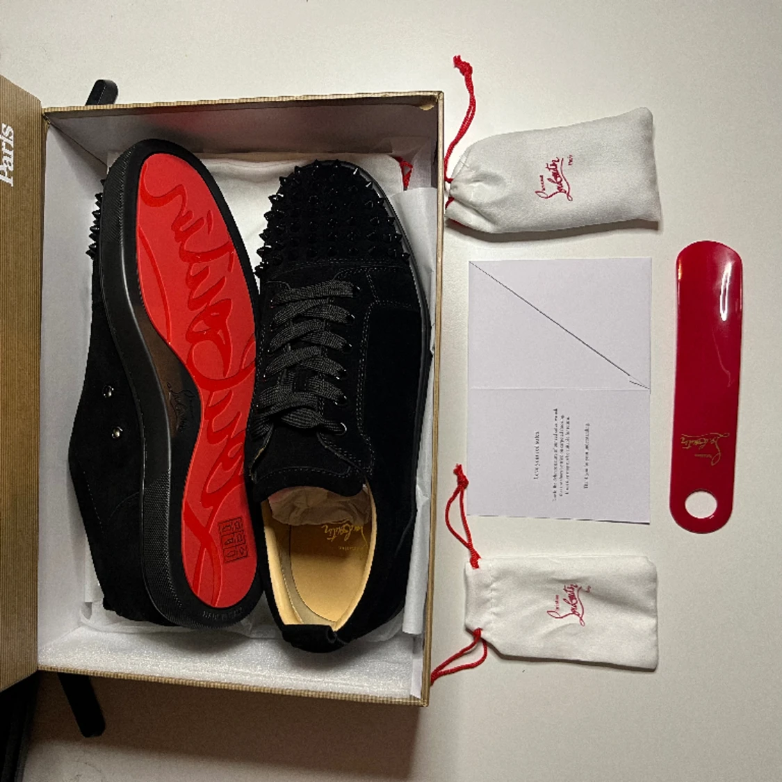 christian Louboutins.