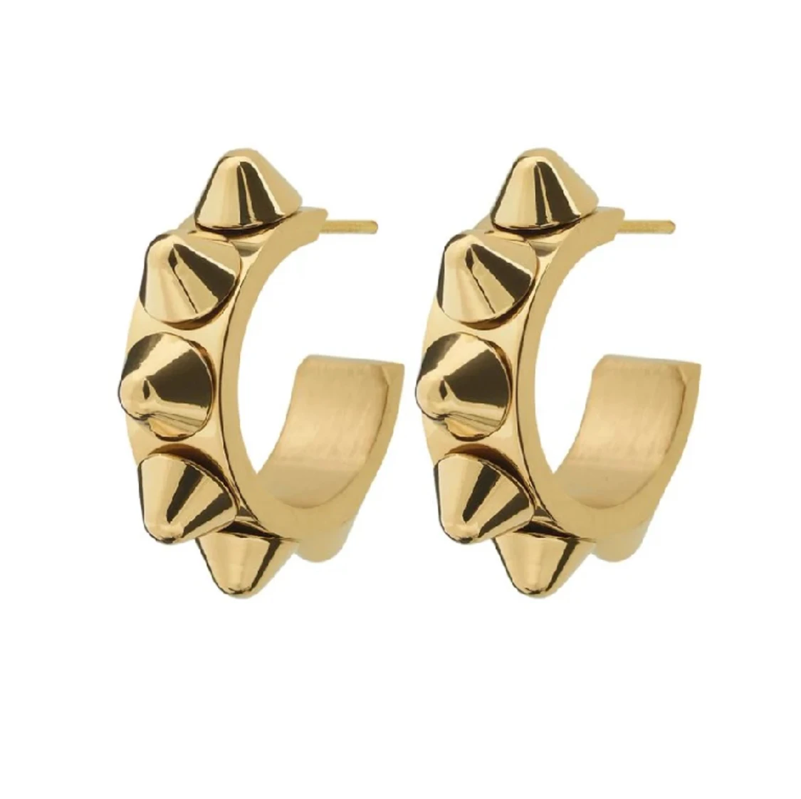 Edblad Örhängen Nitar Peak Creoles Guld