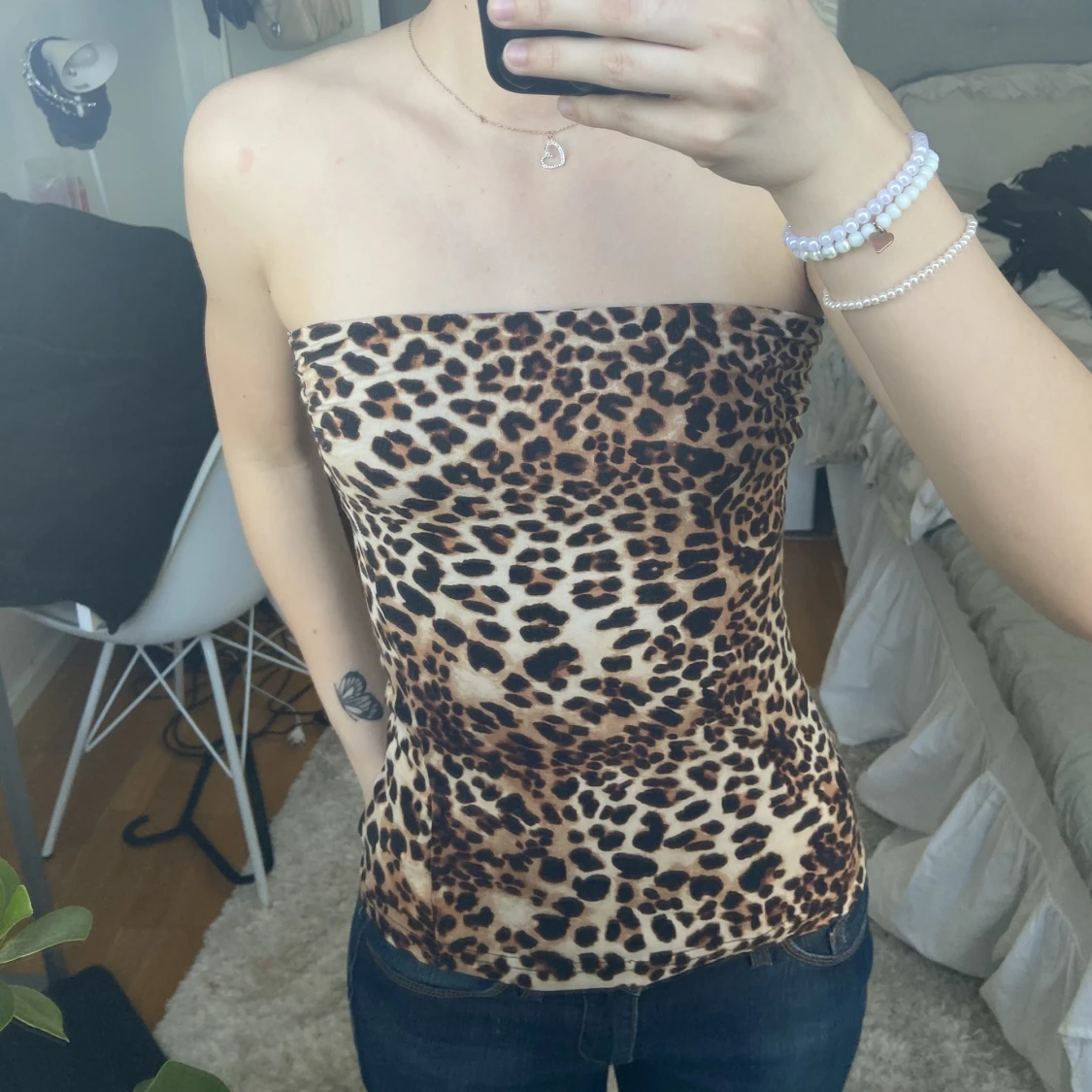 Leopard topp