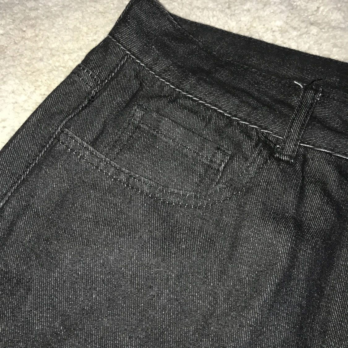 Jeans svarta XS loose fit - 91
