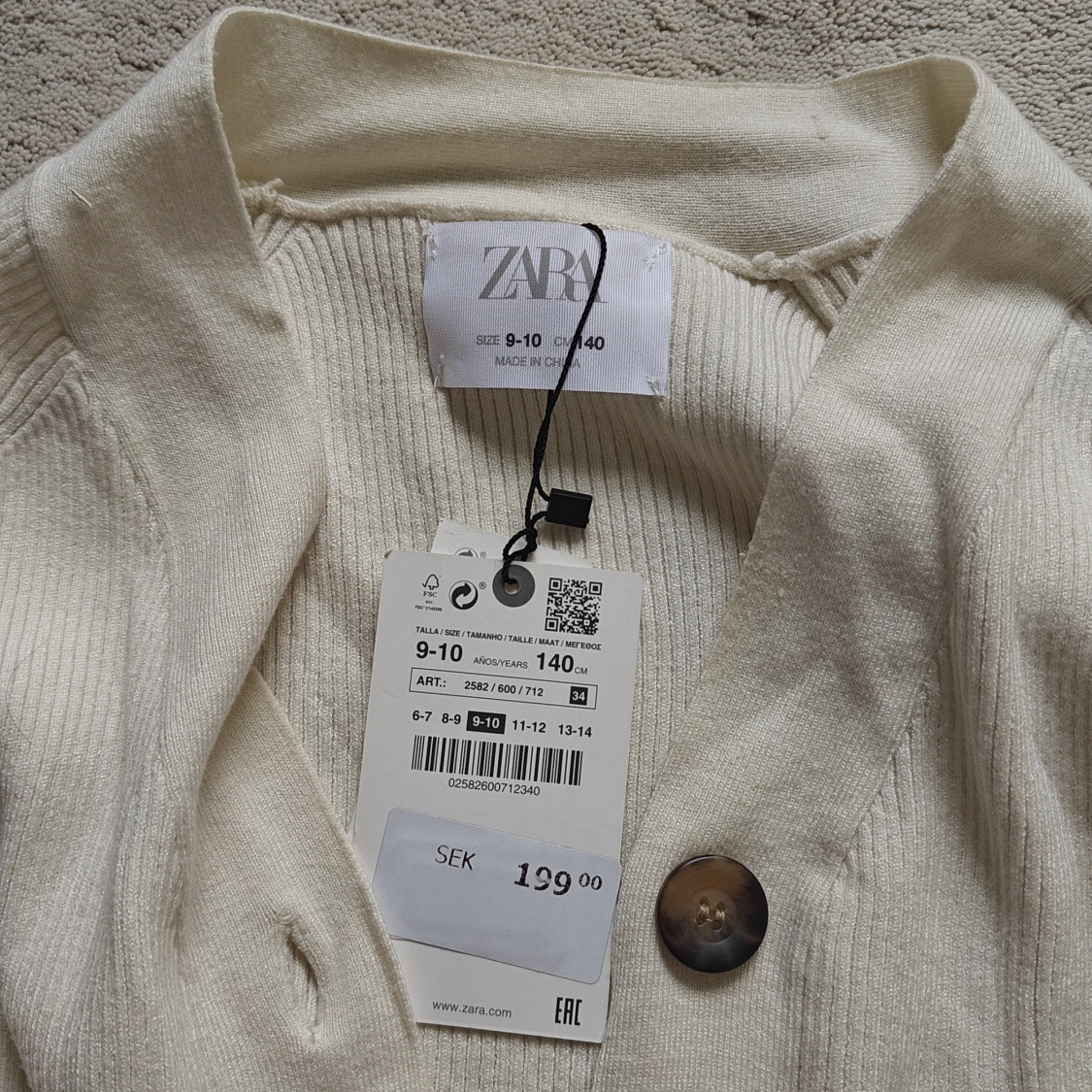 Kofta med knappar - 90