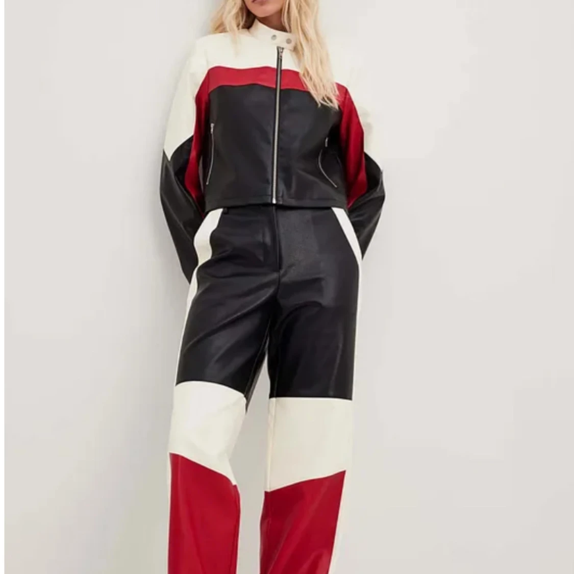 Bikerjacka i PU. - 90