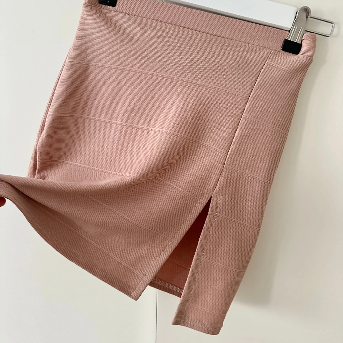 Ribbad mini kjol  - 90