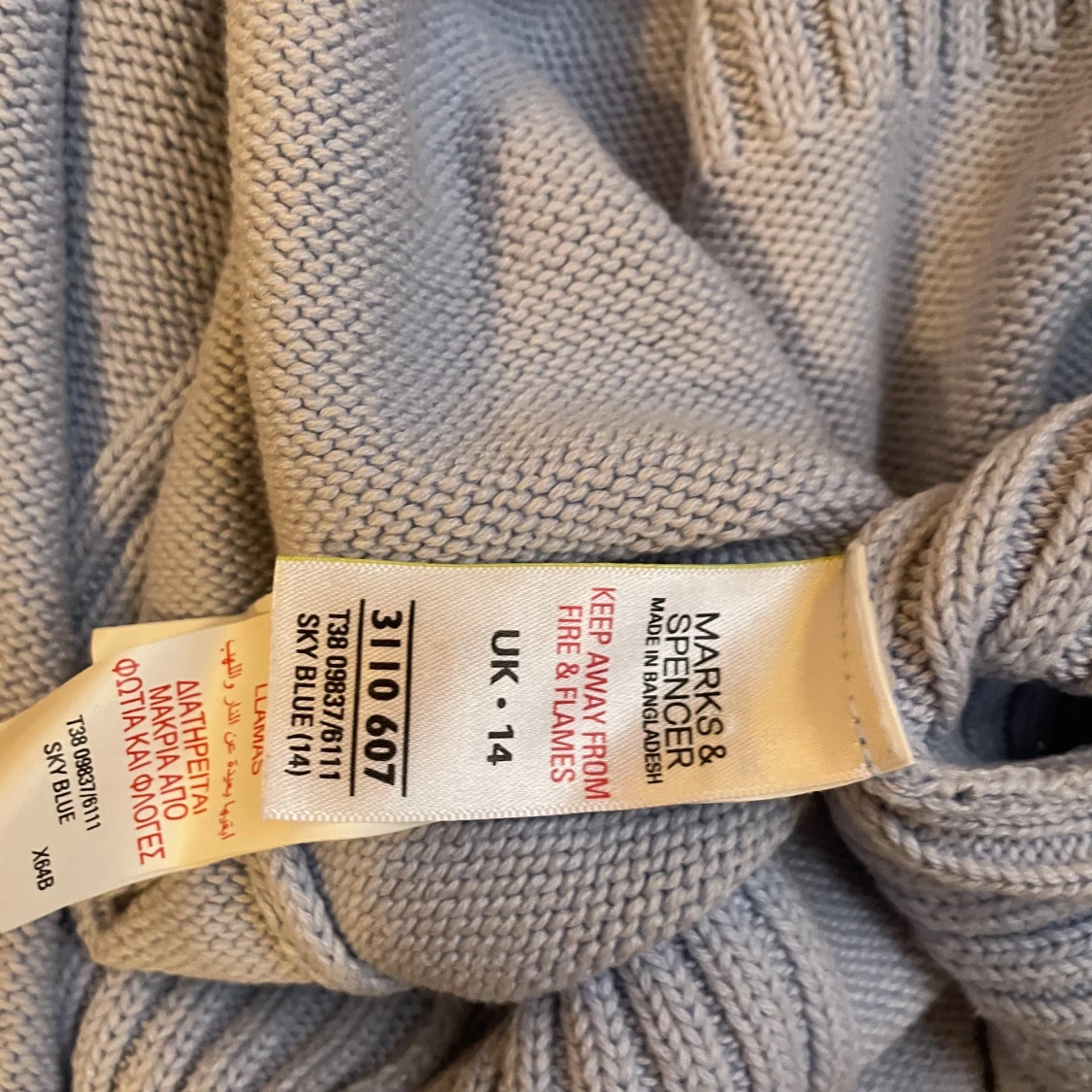 Marks & Spencer stickad tröja - 38