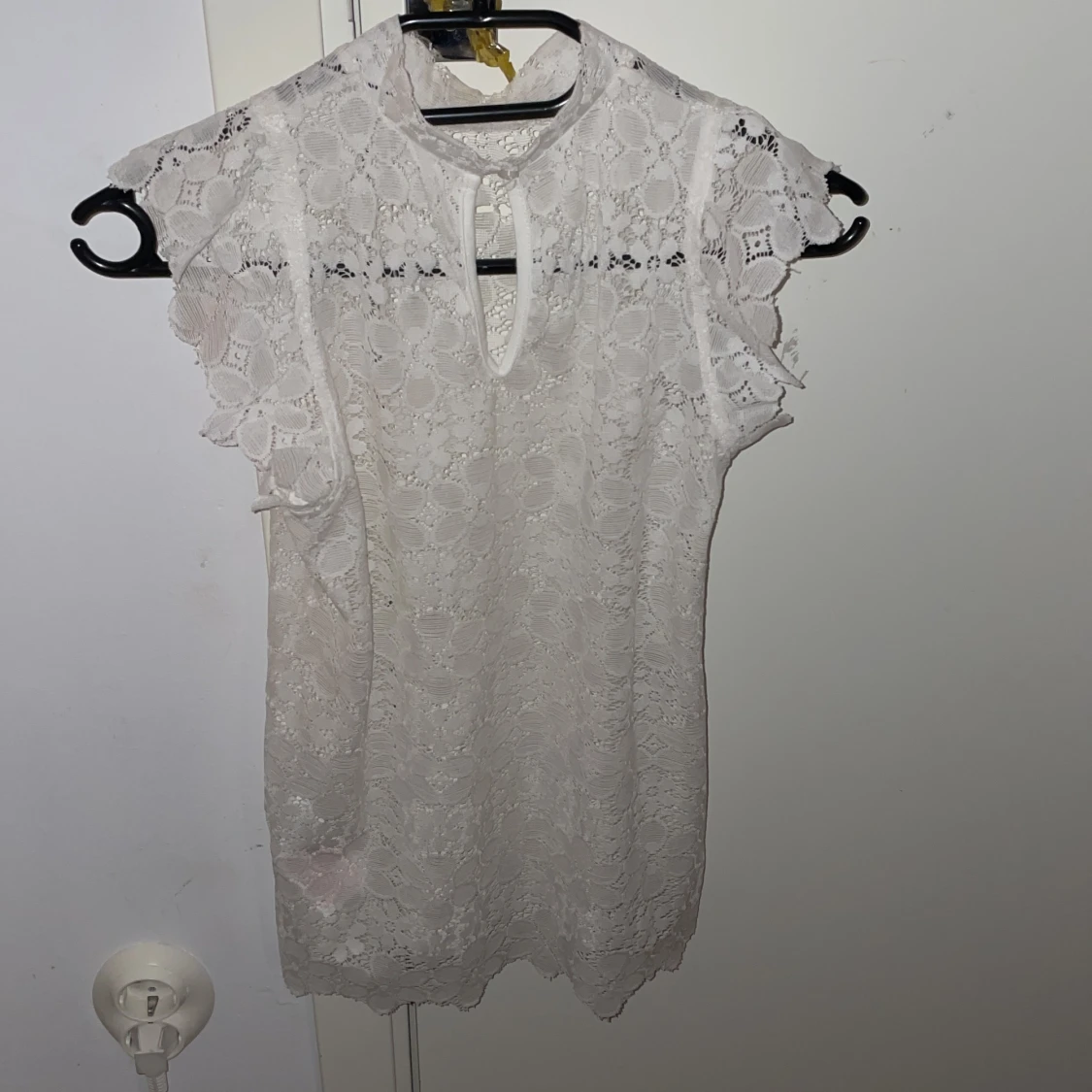 Öppen blommönstrig tröja - 91