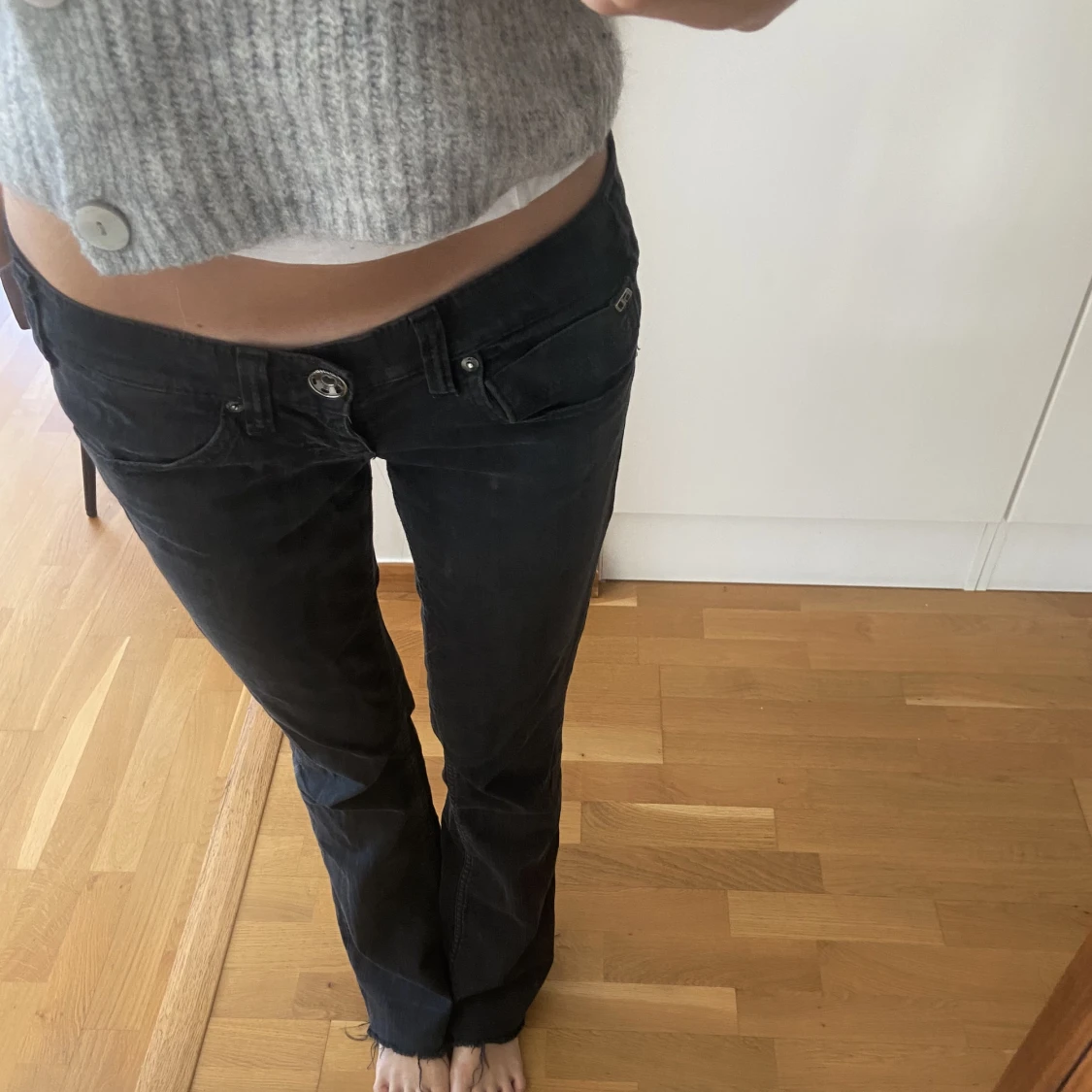 Lågmidjade jeans - 90