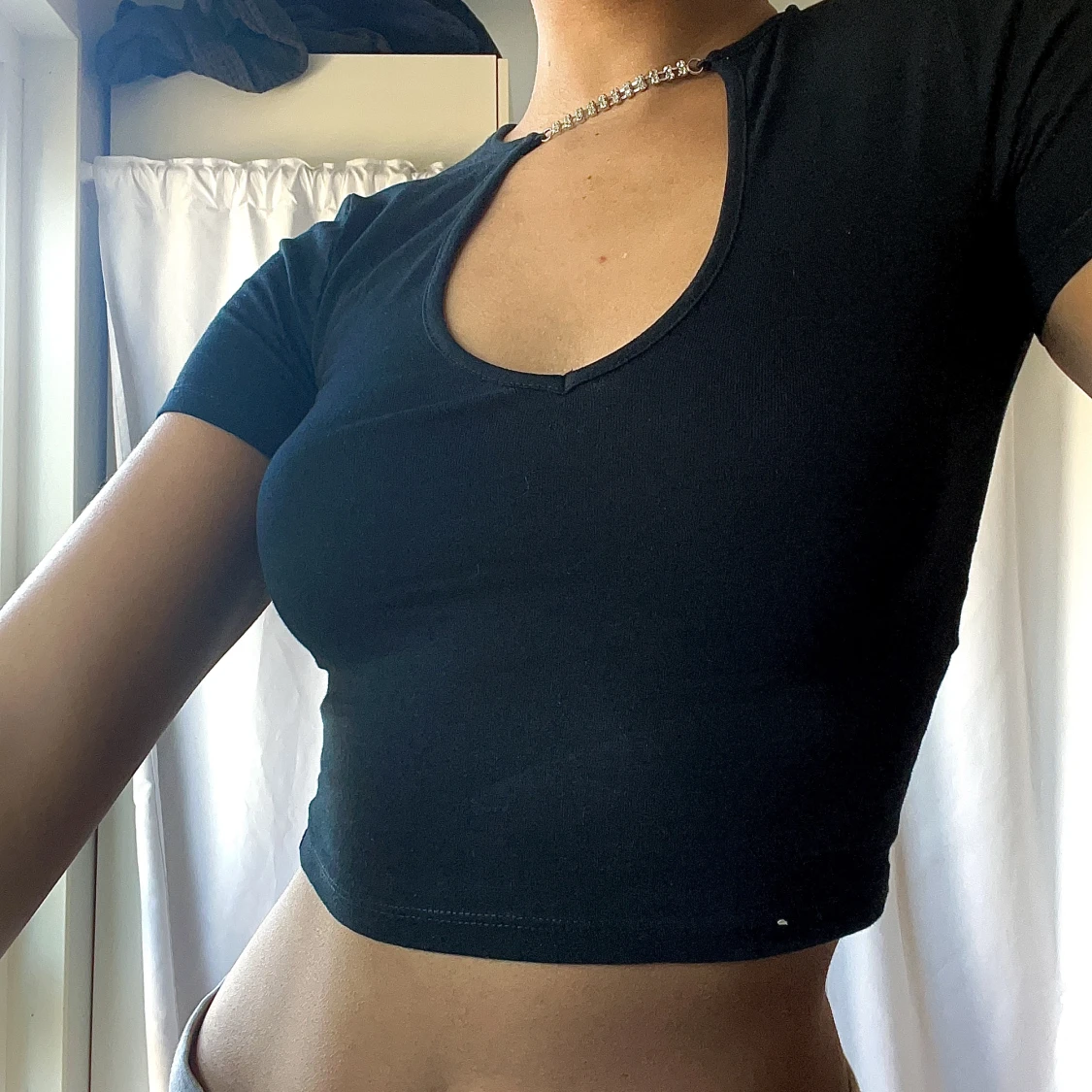 Svart top 