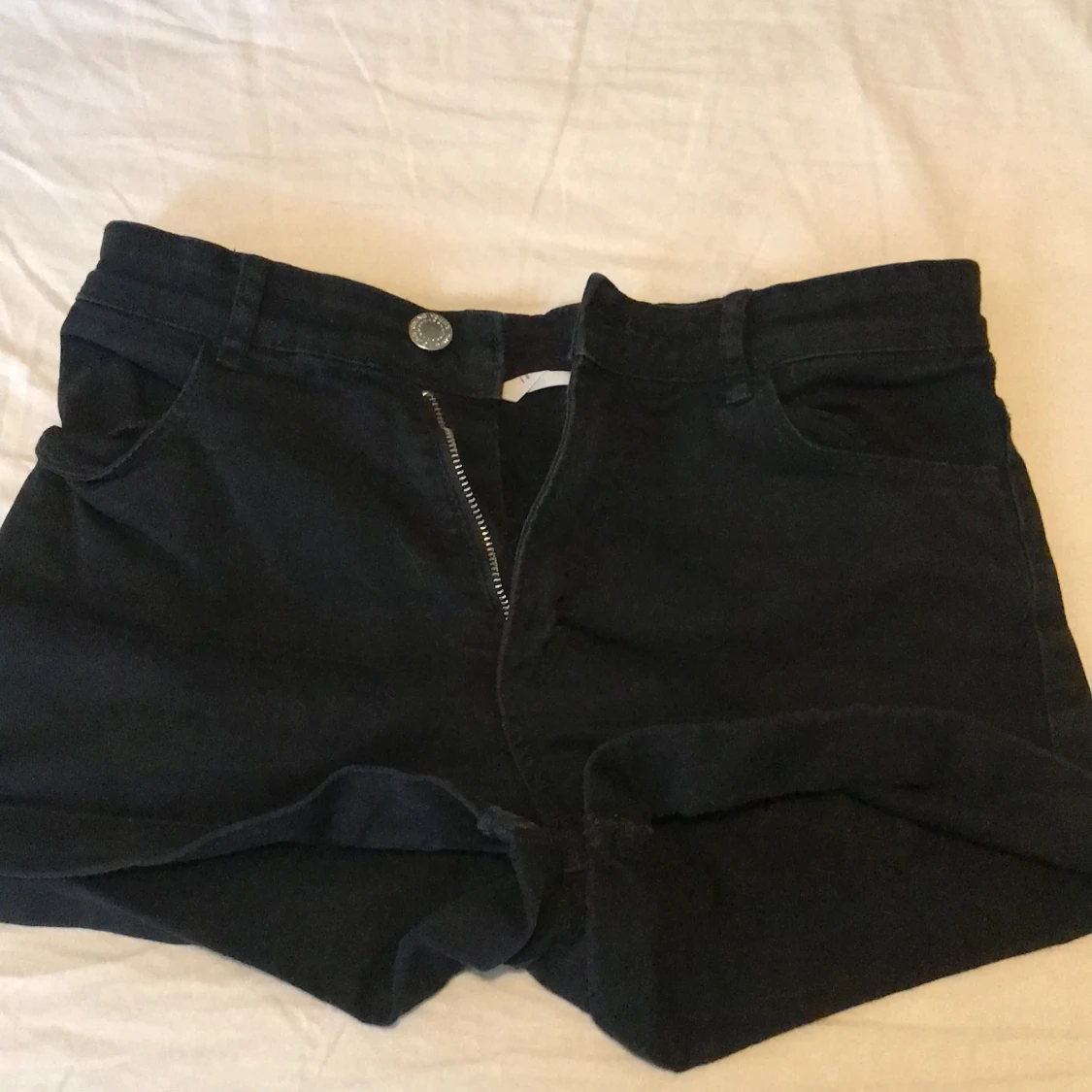 Svarta jeans shorts 