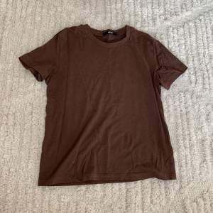 brun t-shirt från bikbok i nyskick. kontakta mig vid intresse 🫶