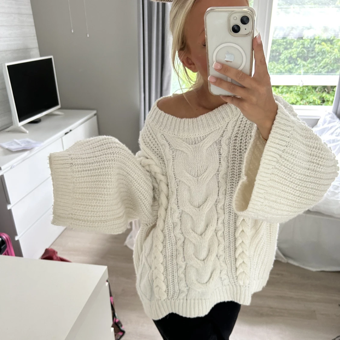 Stickad tröja - 91
