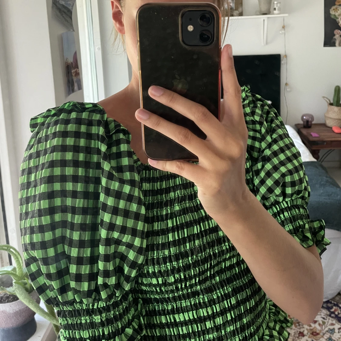 Mönstrad festtopp  - 91