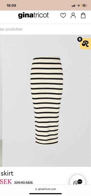 Randigt set - Randigt set från ginatricot som passar S! Säljer båda för 400 exklusive frakt