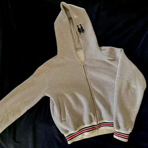 Hoodie med dragkedja och detaljer❤️‍🔥 - Superfin och nästintill oanvänd hoodie med dragkedja från det kända och fina märket hunkydory. Originalpris ca 800kr. Perfekt passform och skönt material. (Mindre fläck vid armbåge) skriv vid frågor eller om det önskas fler bilder. 