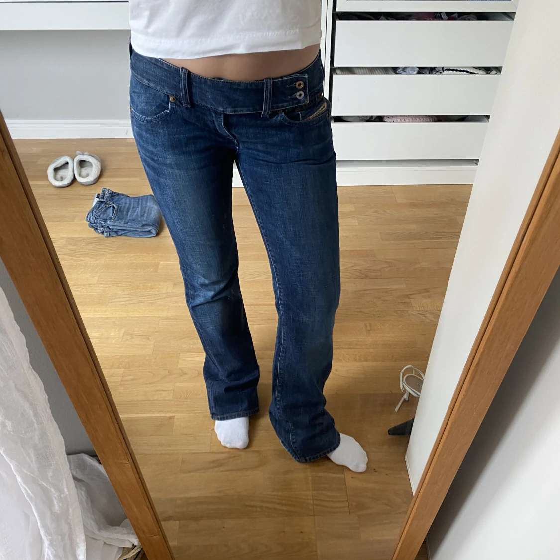 Lågmidjade diesel jeans - 90