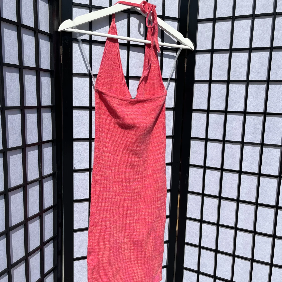 Rosa sommar klänning - 90