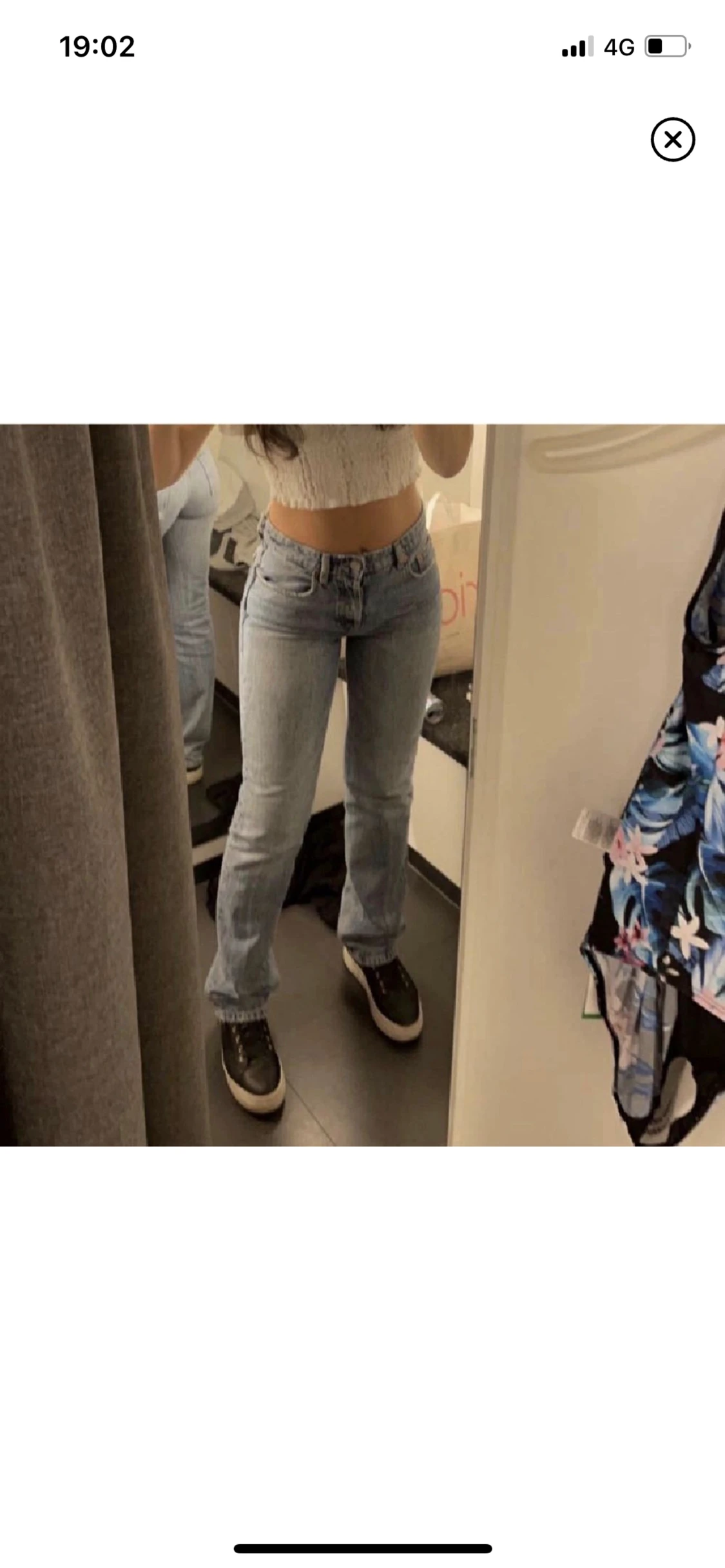 Mid rise jeans