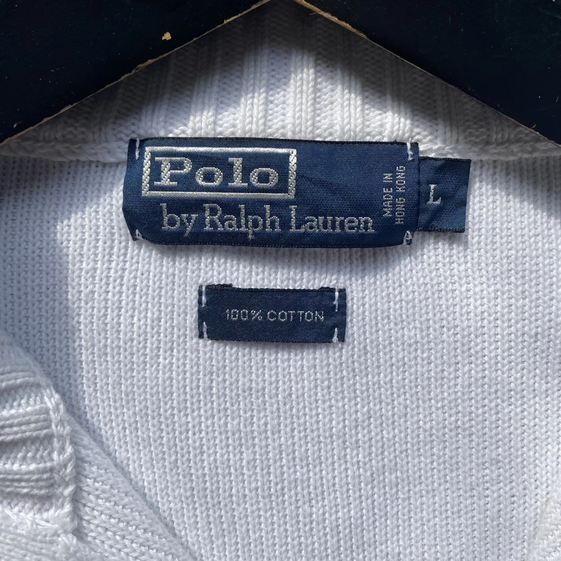 Vit polotröja av Ralph Lauren  - 91