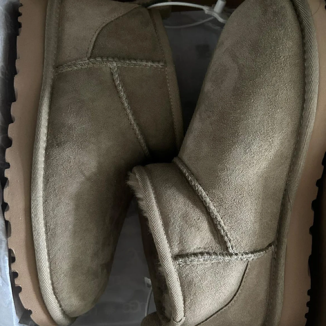 Ultra mini uggs i brun/biege 