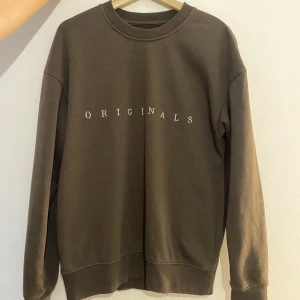 Brun sweatshirt - Sweatshirt som jag köpte för ett tag sedan men använt knappt, den är i fint skick och är väldigt skön att ha på sig😌 skriv om ni har ngn fråga, skick 8/10