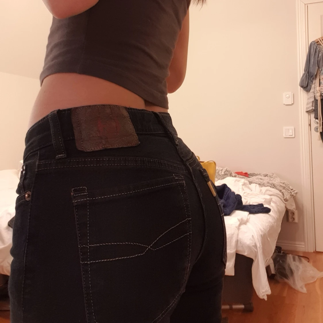 Lågmidjade jeans  - 90