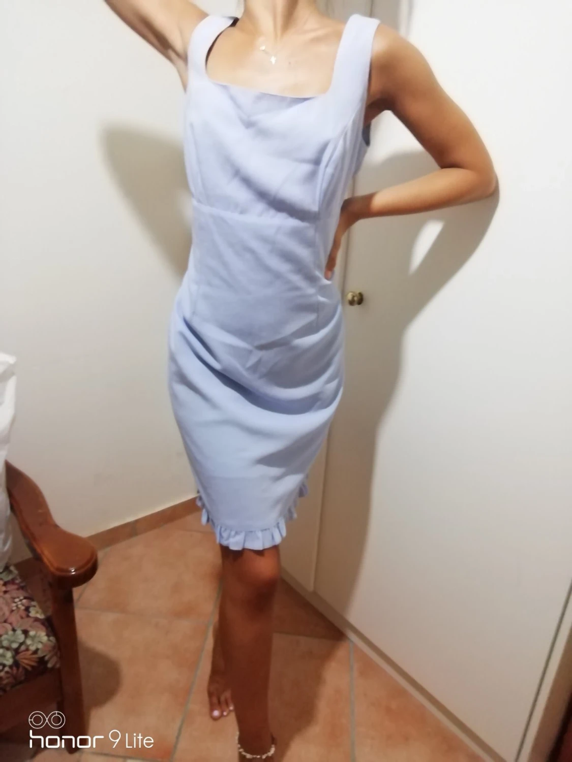 Light blue dress