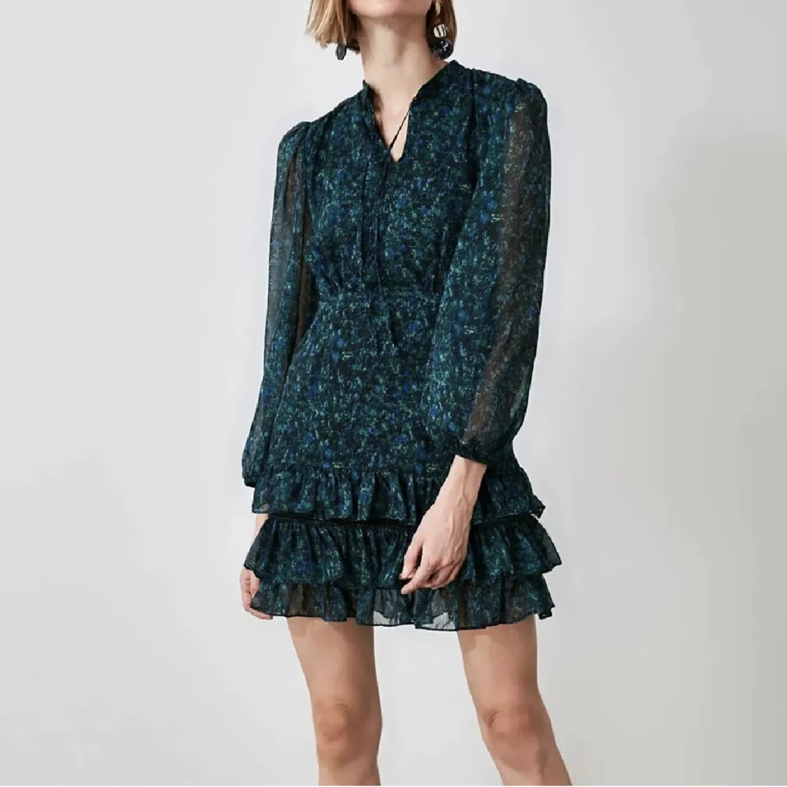 Mönstrad klänning💘