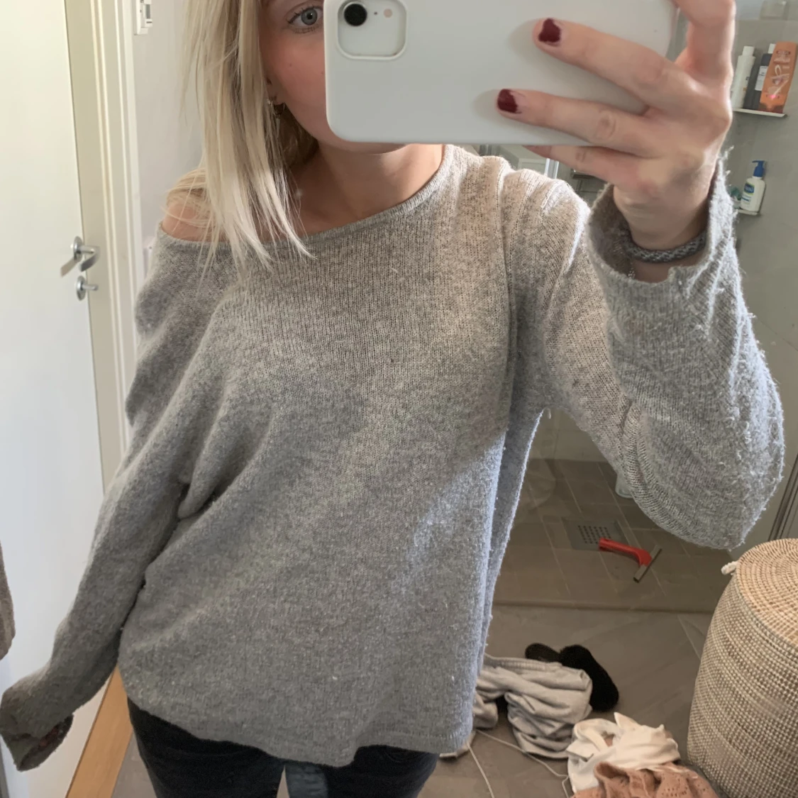 Stickad tröja  - 90