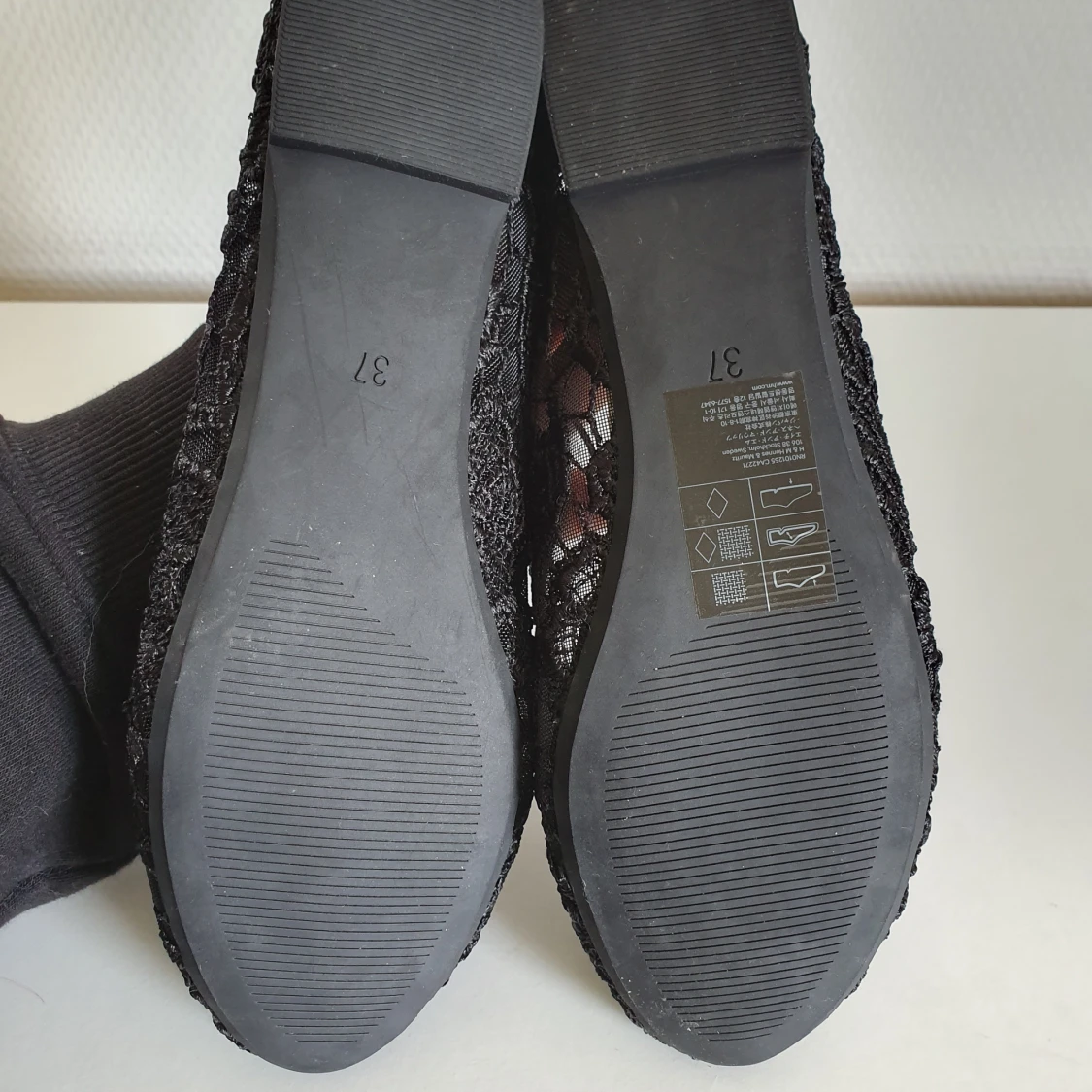 Ballerinaskor skor spets 37 nya H&M - 91