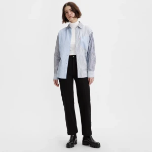 Levis jeans - Levis jeans i modellen ”RIBCAGE ANKELJEANS MED RAKA BEN”. Köpte för 1319. Säljs då dem inte faller mig i smaken längre. Använda men i bra skick, utom att det bruna Levis märket där bak inte sitter kvar. (Lånad bild)