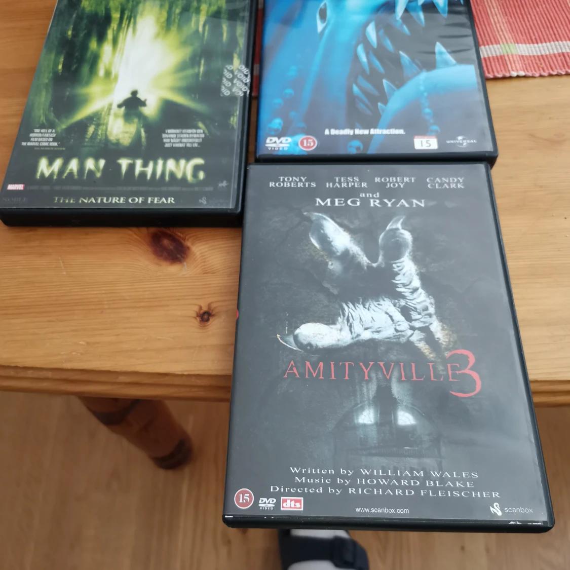 3 st dvd filmer 20 kr st