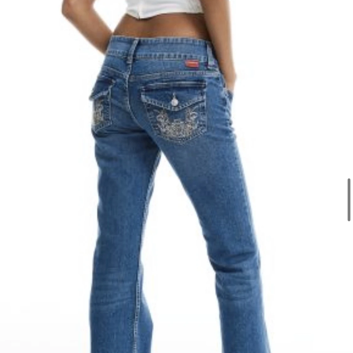 Low waist Hm byxor alltid slutsålt  - 90