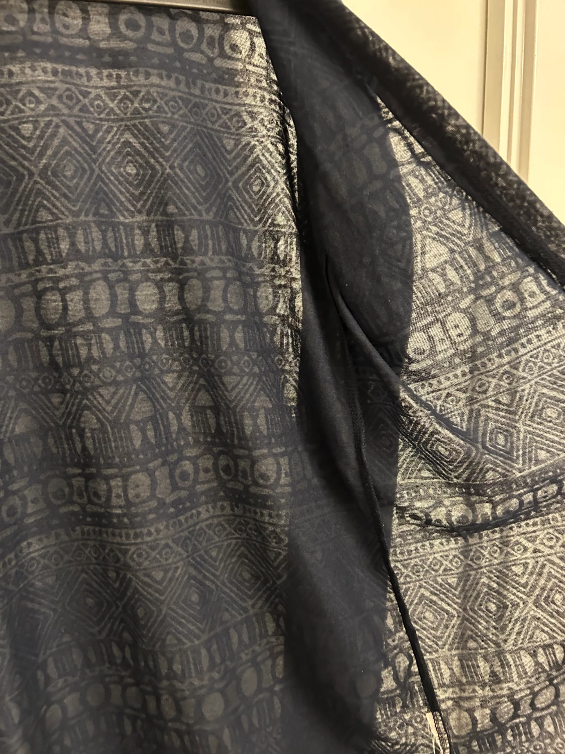 Mönstrad cardigan - 90