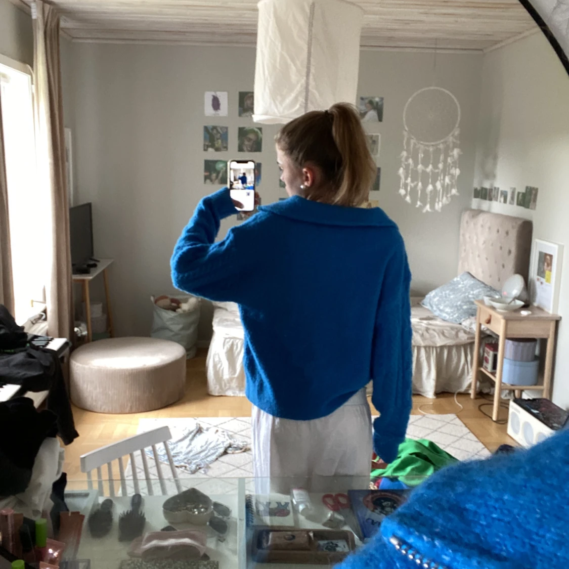 Stickad mysig tröja! - 90