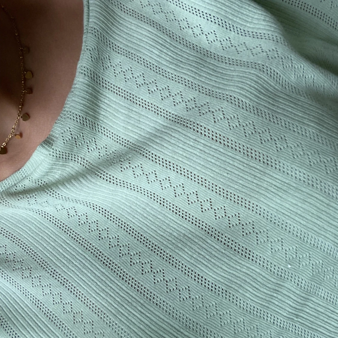 Pastellgrön tröja - 90