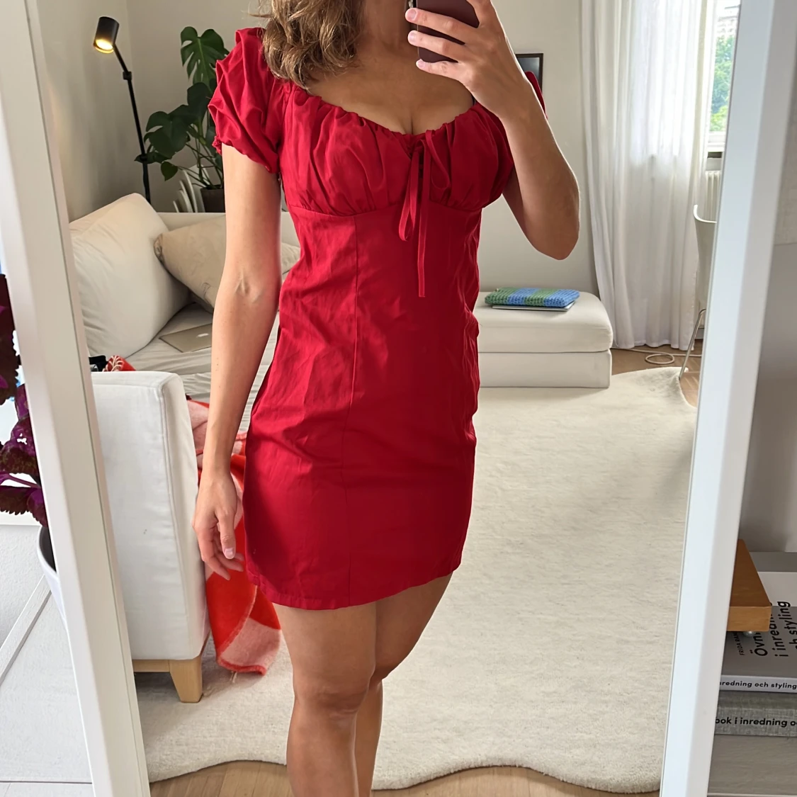 Röd klänning 
