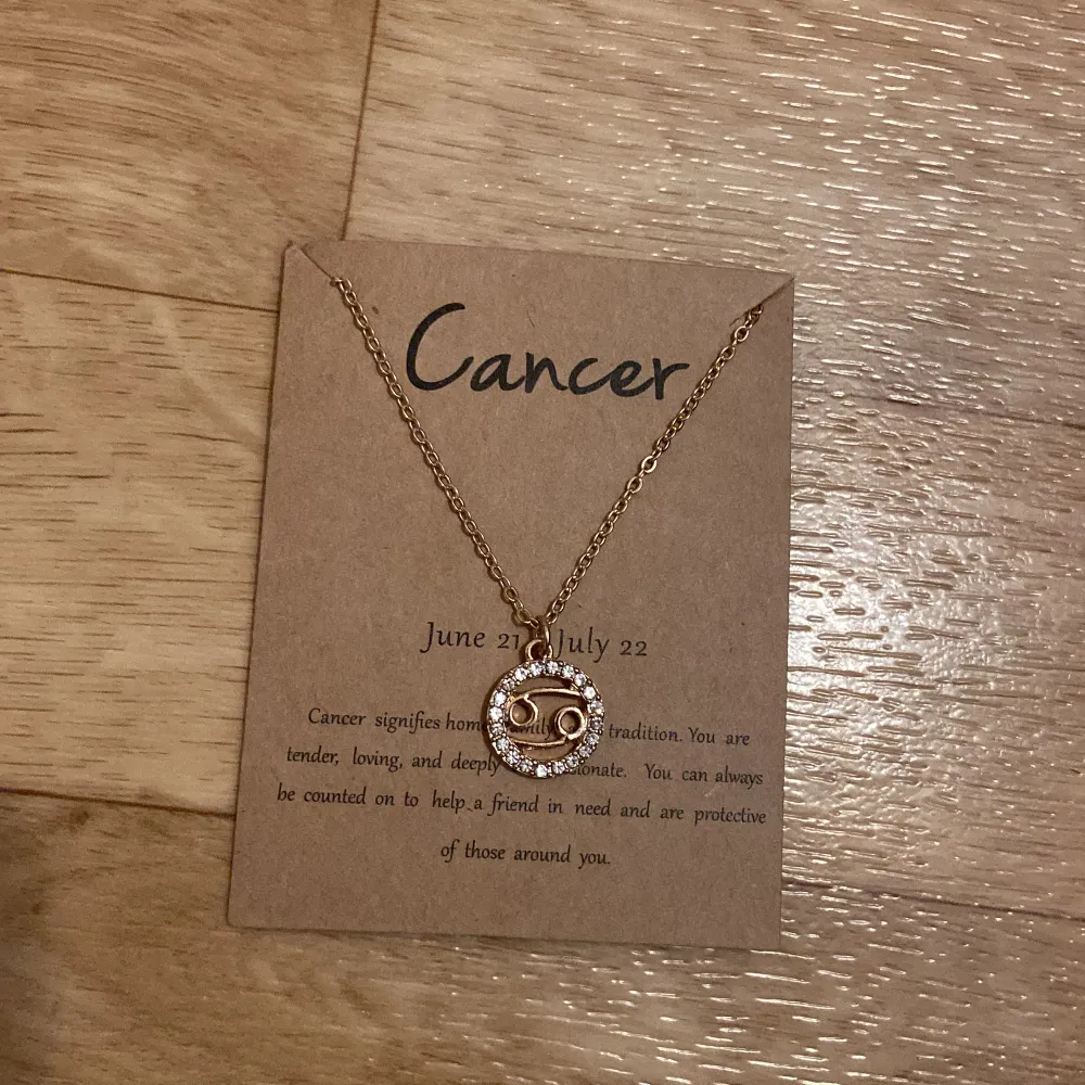 Cancer halsband jag köpte från shein för länge sen, aldrig använt:) . Accessoarer.