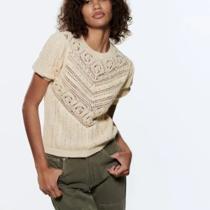 stickad topp - supersnygg stickad topp från zara helt ny med lappen kvar