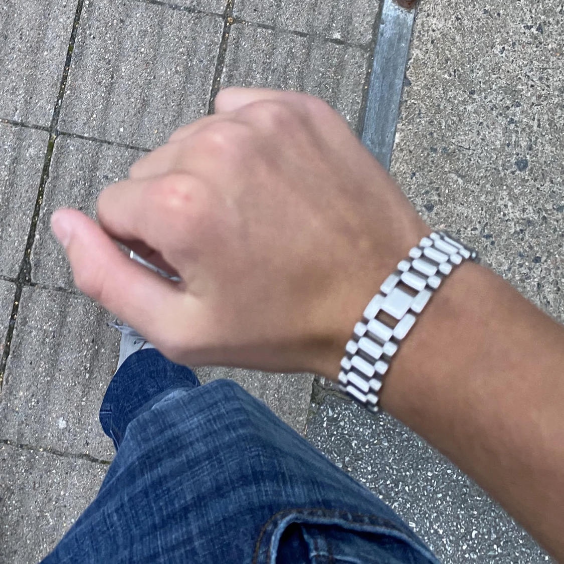 Thick watchbracelet 
