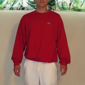 Lacoste sweatshirt  - Tjena säljer denna fina Lacoste sweatshirt! Con: 7/10 saknar lappar. Stor osäker på storleken men minst XL Hör av dig vid mer frågor : )