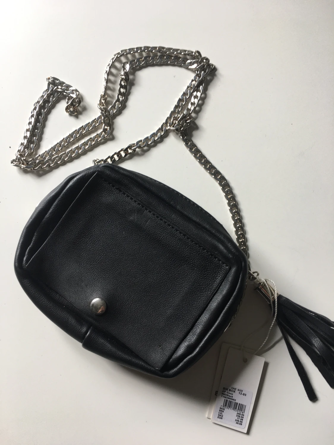 Liten väska med spegel 