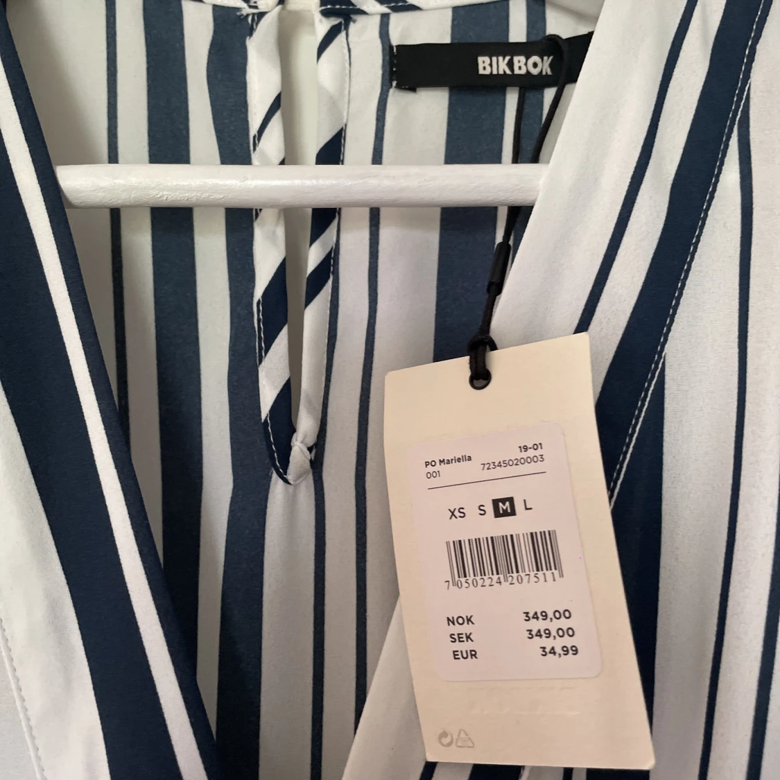 Randig jumpsuit - 90