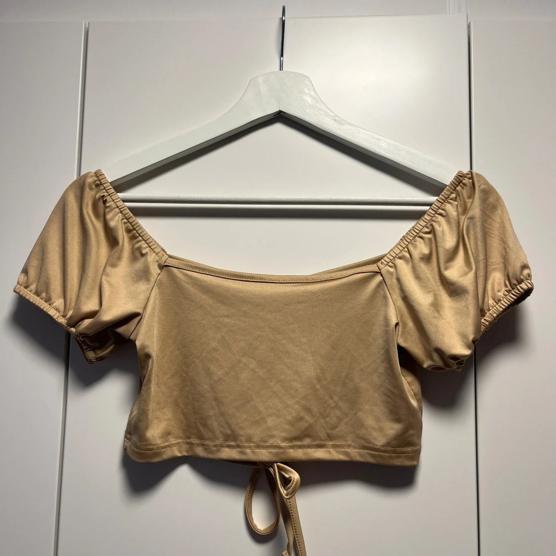 guld/beige CropTop - 90