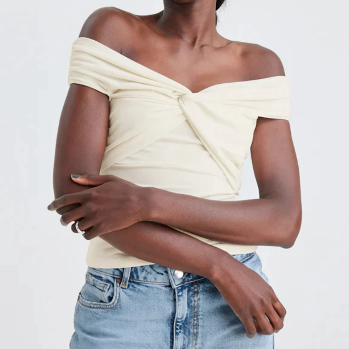 Offshoulder topp - 90