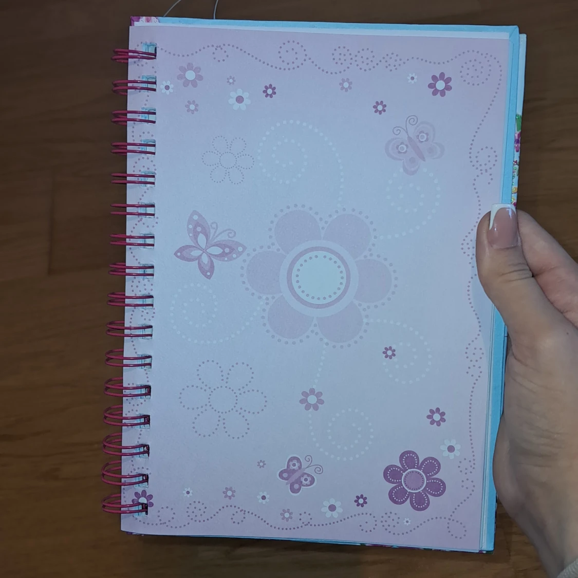 Jättefin fjärilsskrivbok  - 91
