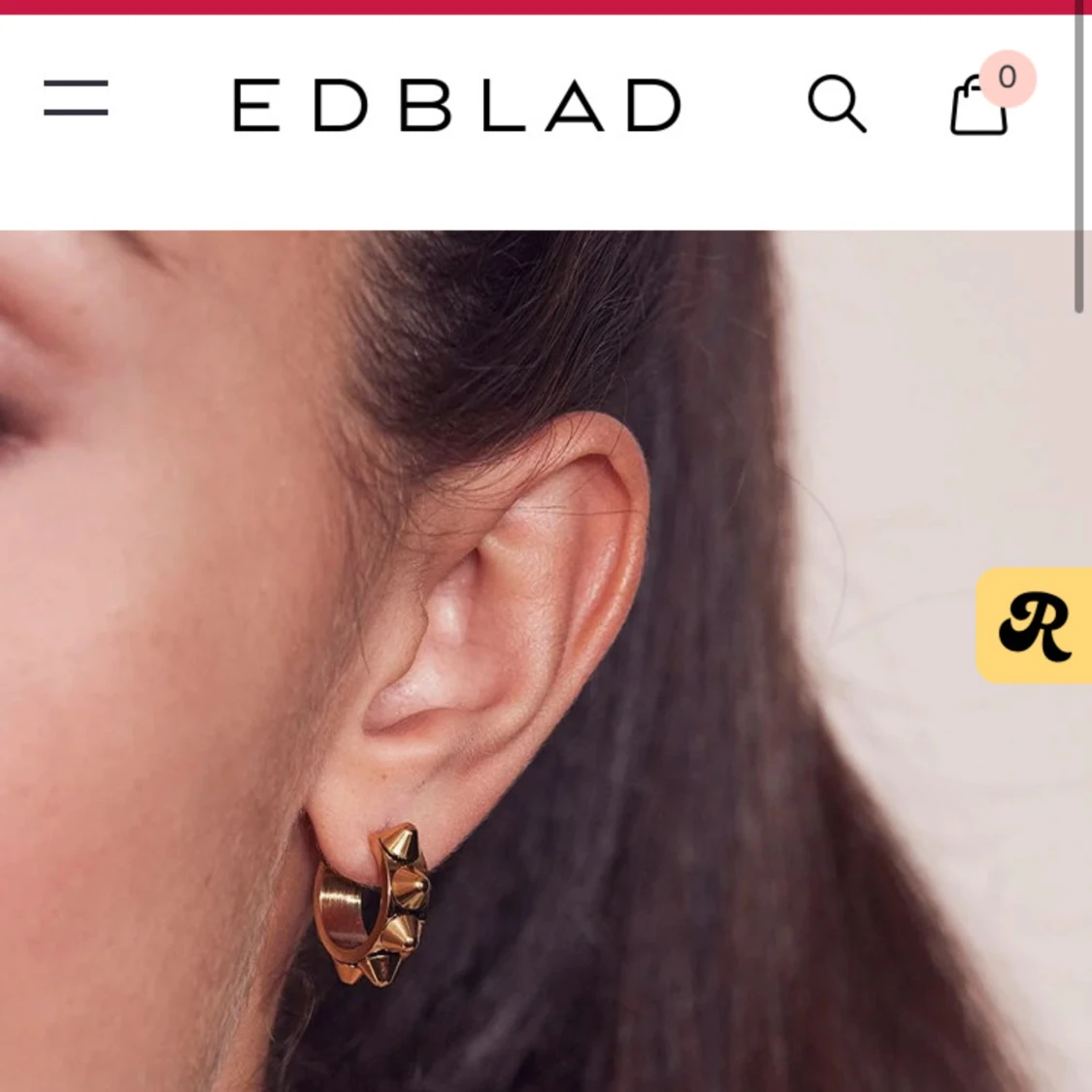 Edblad peak örhängen - 90