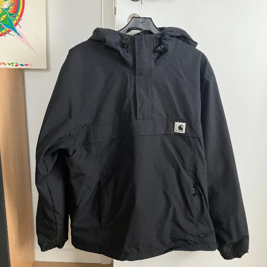 Carhartt fodrad anorak vinterjacka WIP nimbus