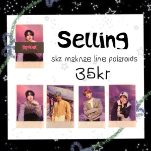 Stray Kids - Alla skz maknae line polaroids för 35kr! Helt nya!! Köparen står för frakten. Kan skicka privat också för att frakten ska bli mindre🫶
