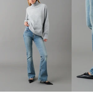 Low waist jeans - Low waist bootcut jeans från gina. Hör av er för fler bilder. Väldigt bra skicka då jag endast användt dem 3 gånger. 