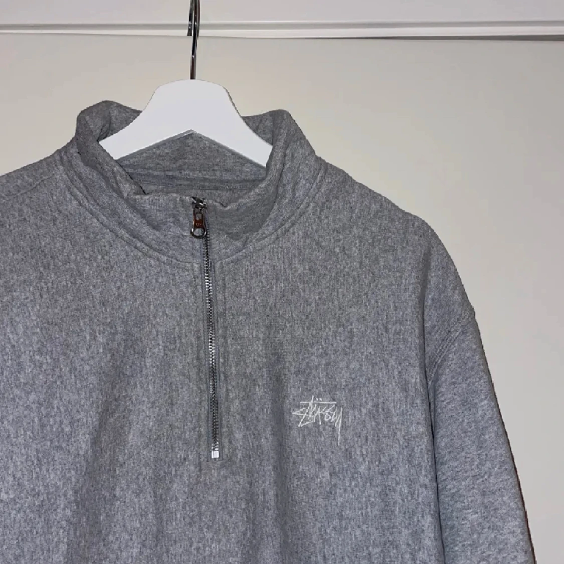 Stussy half zip