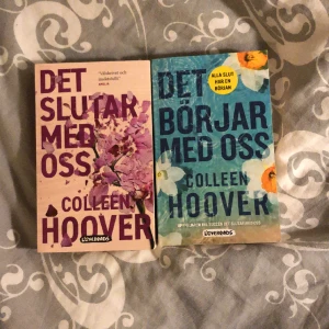 Böcker -Colleen Hoover - Säljer dessa 2 böcker som är väldigt populära 💕 Säljs för 40kr/st 